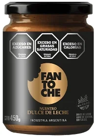 FANTOCHE DULCE DE LECHE FRASCO X 450 GRS.