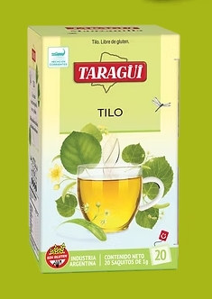 TARAGUI TE DE TILO X 20 UN.
