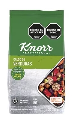 KNORR CALDO P/SABORIZAR VERDURA SOBRE X 10 UN.