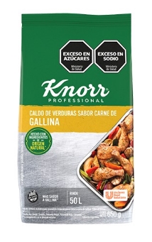 KNORR CALDO P/SABORIZAR GALLINA  SOBRE X 10 UN.