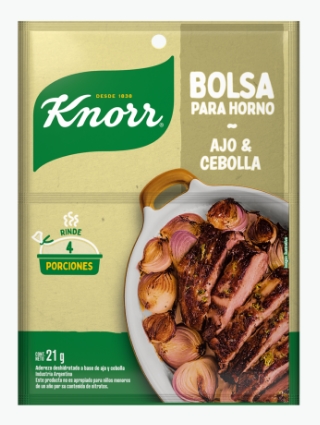 KNORR BASE P/HORNO CEBOLLA Y AJO X UN.