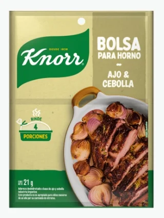 KNORR BASE P/HORNO CEBOLLA Y AJO X UN.