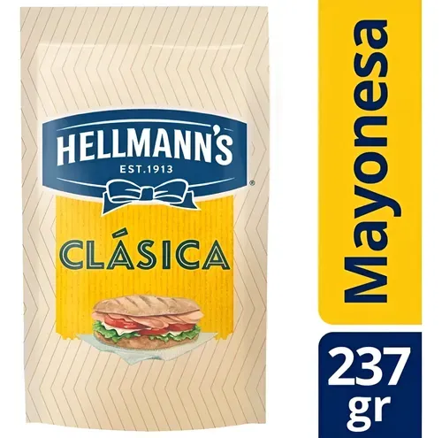 HELLMANNS MAYONESA REG X 237 GRS.