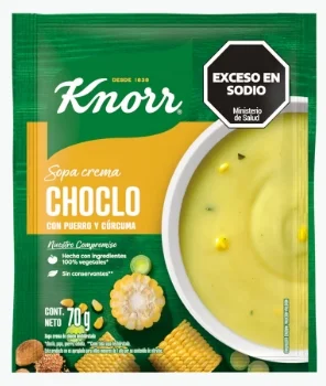 KNORR SOPA CREMA CHOCLO X 70 GRS.