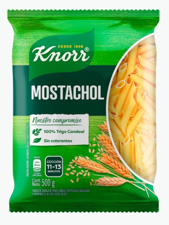 KNORR FIDEOS MOSTACHOL X 500 GRS.