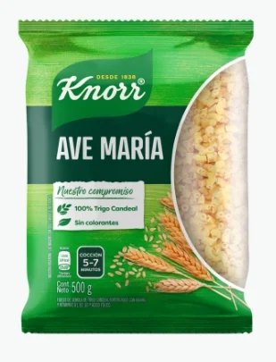 KNORR FIDEOS AVE MARIA X 500 GRS.