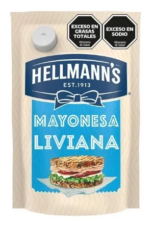 HELLMANNS MAYONESA LIVIANA D.P. X 475 GRS.