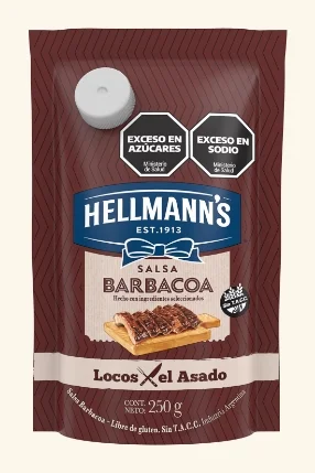 HELLMANNS SALSA BARBACOA X 250 GRS.