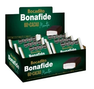 BONAFIDE BOCADITO MENTA X 24 UN.