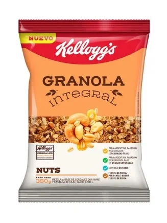 KELLOGG`S GRANOLA NUTS POUCH X 200 GRS.