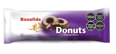 BONAFIDE DONUTS NARANJA X 78 GRS.