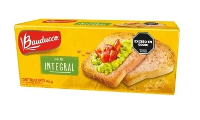 BAUDUCCO TOSTADA INTEGRAL X 142 GRS.