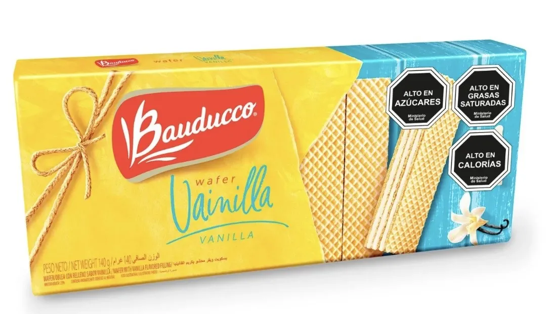 BAUDUCCO GALLETAS OBLEA VAINILLA X 140 GRS.