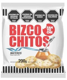 FANTOCHE BIZCOCHOS DE GRASA X 200 GRS.