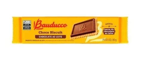BAUDUCCO GALLETAS RELLENAS CHOCO BISCUIT X 80 GRS.