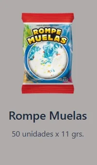 LA DOLCE PASTILLAS ROMPEMUELAS X 50 UN.
