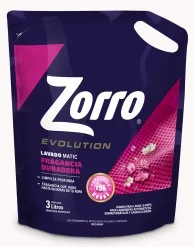 ZORRO LIQUIDO EVO. FRAG. DURADERA DOY PACK X 3 LT.