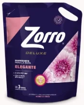 ZORRO SUAVIZANTE ELEGANTE DOY PACK X 3 LTS.