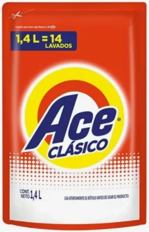 ACE LIQUIDO CLASICO DOY PACK X 1400 ML.