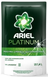 ARIEL LIQUIDO PLATINUM D. PACK X 1.4 LTS.