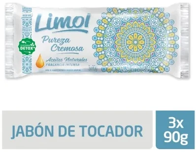 LIMOL JABON PUREZA CREMOSA PACK X 3 UN.