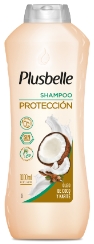 PLUSBELLE SHAMPOO (COCO) PROTECCION X 1 LT.