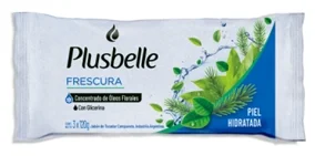 PLUSBELLE JABON FRESCURA C/GLICERINA PACK X 3 UN.